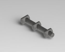 TUBE CROSS ADAPTER FORGING 04KG